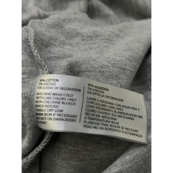 U.S Polo ASSN - Men's Short Sleeve T-Shirt - Grey - Large - Picture 10 of 14